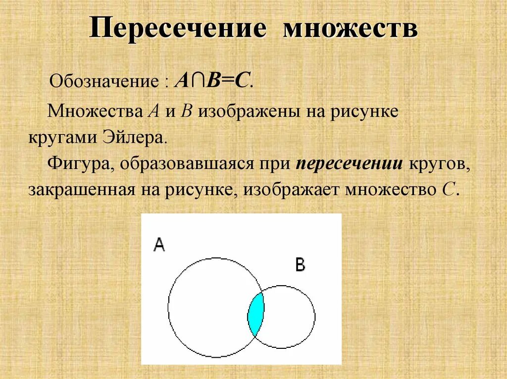 Множества c пересечение. Пересечение множеств обозначение. Пересечением множеств а и в обозначается:. Знак пересечения множеств. Пересечение множеств примеры.