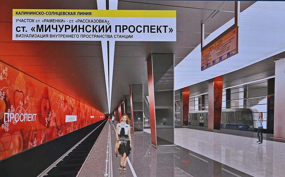 Аминьевская ветка. Аминьевская ветка