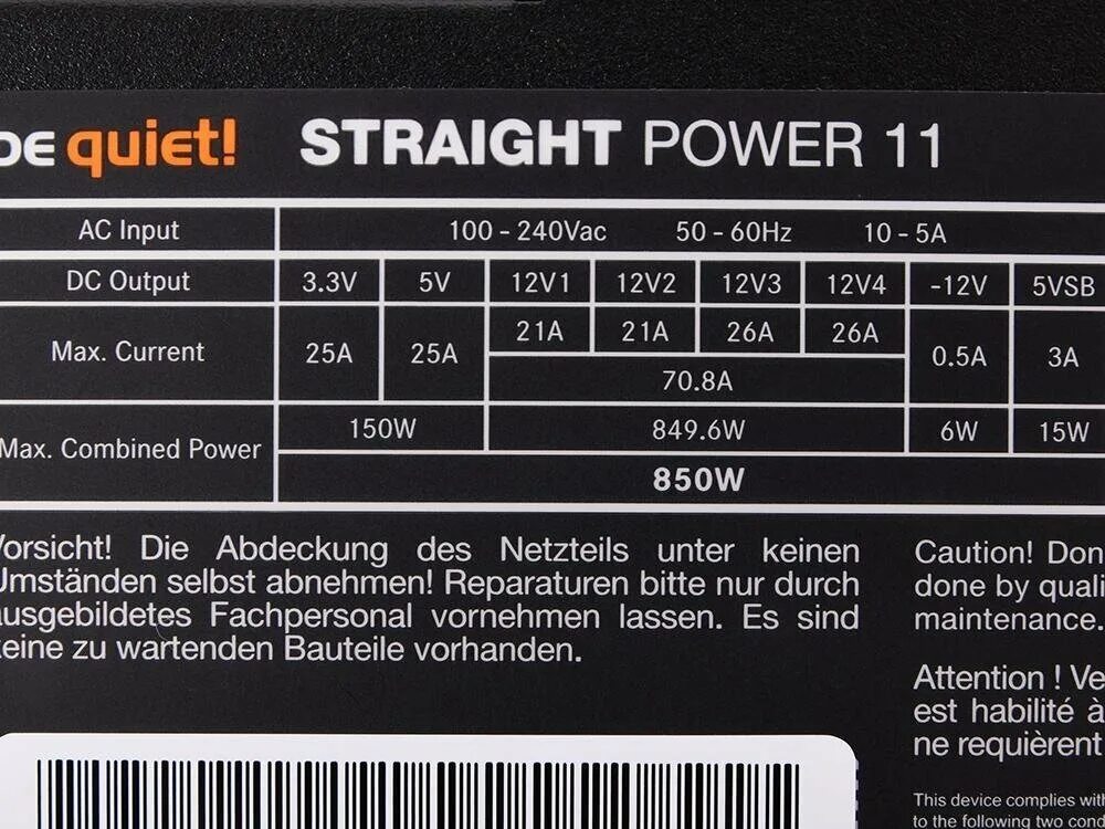 Be quiet! Straight Power 11 (bn284). Be quiet straight Power 11 850w. Блок питания 850 Вт ATX be quiet! Straight Power 11, 135 мм, 80 Plus Gold (bn284). Блок питания be quiet! System Power 10 850w. Straight power 11