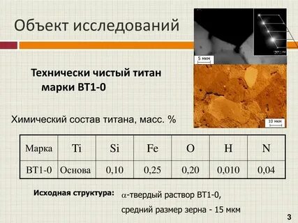 Титан марка стали