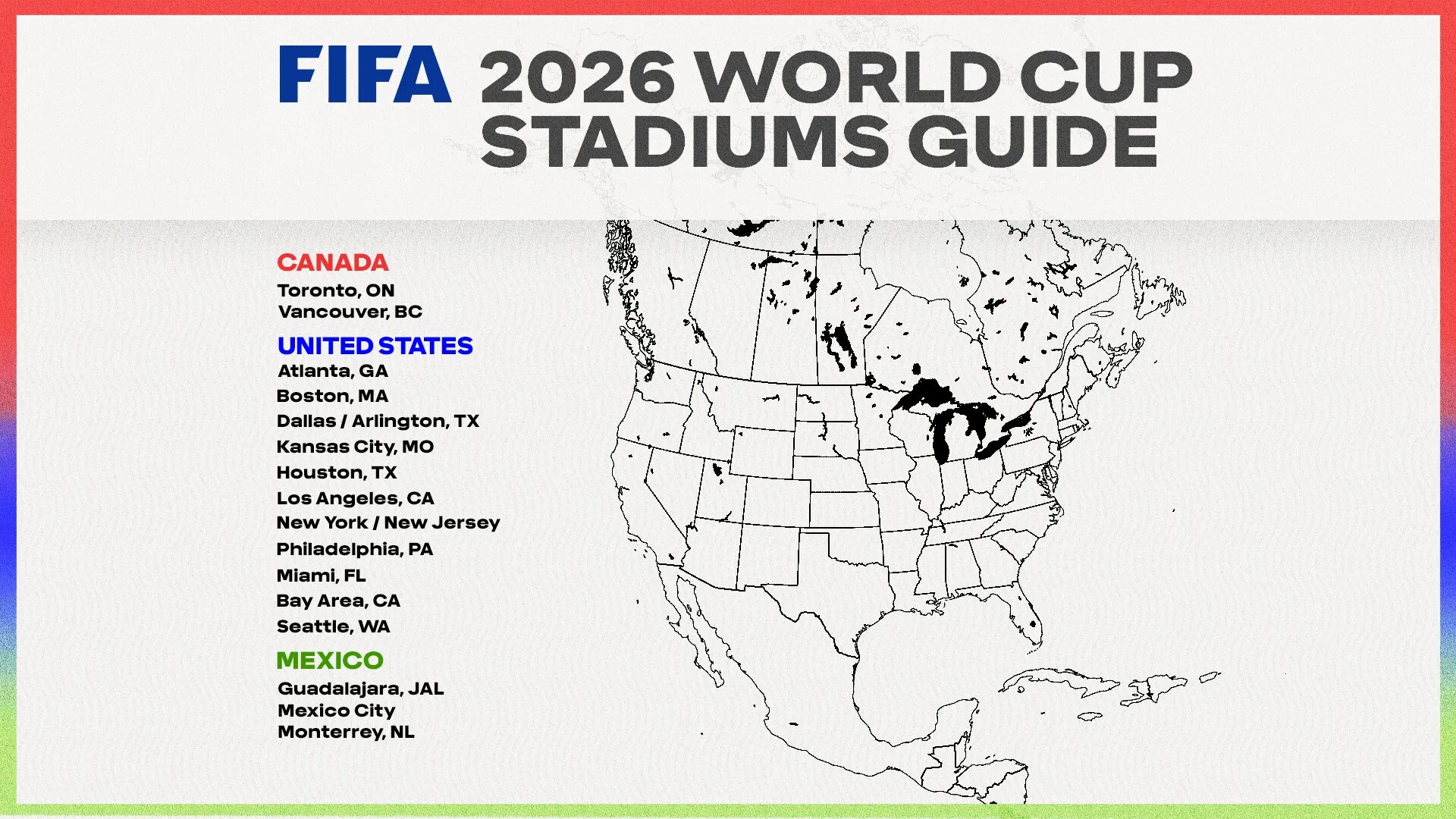 FIFA World Cup 2026. WC 2026. FIFA World Cup 2026 стадион. World Cup USA 2026.