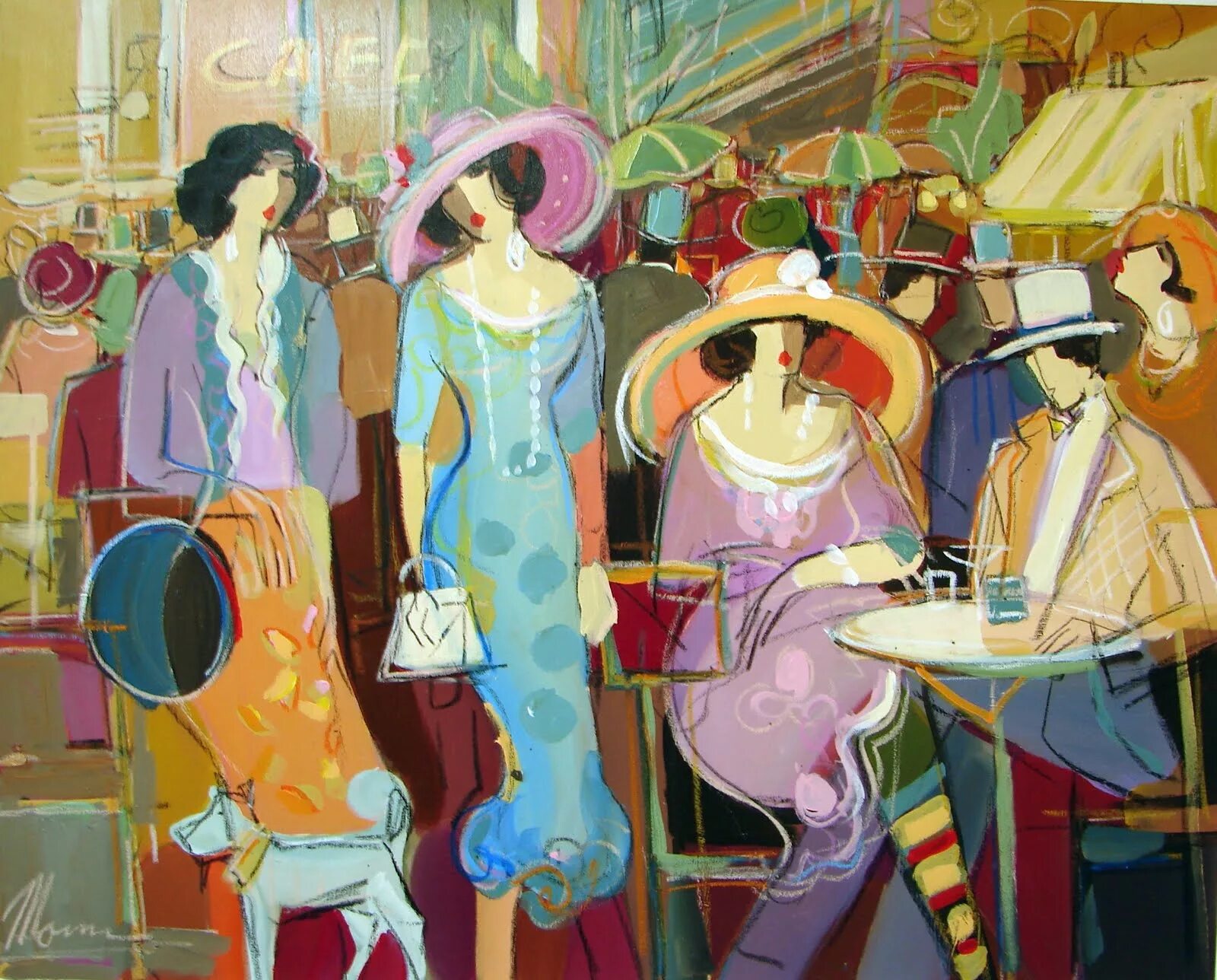 Искусства удовлетворения. Художник Isaac Maimon -.