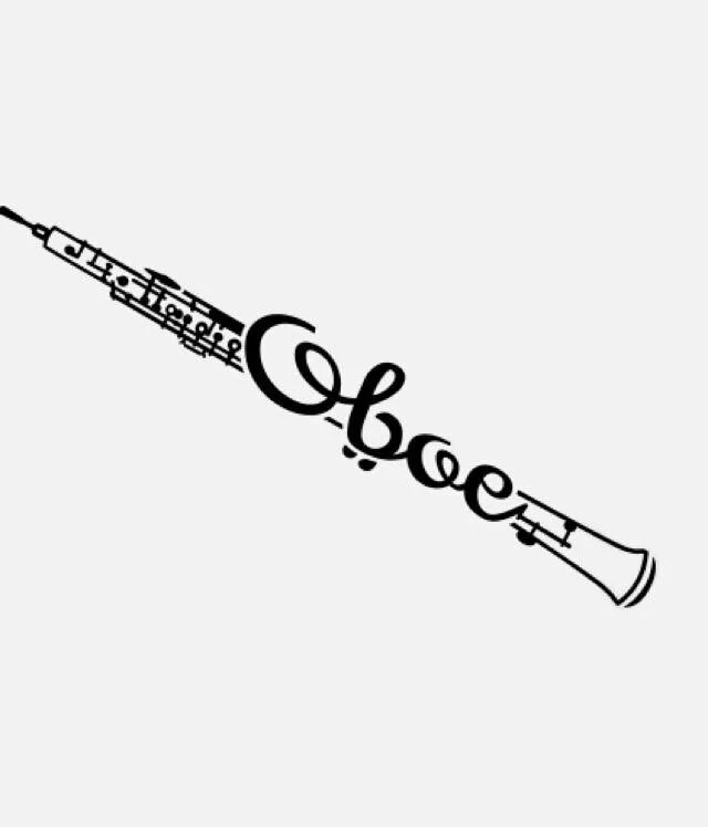 Гобой труба кларнет. Гобой рисунок. Кларнет набросок. Флейта рисунок. Кларнет символ.