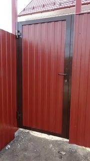 Ворота для забора на дачу