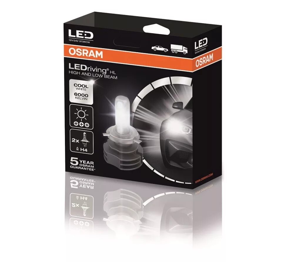 Светодиодная лампа osram ledriving. H4 led Osram 2300. Светодиодная лампа Osram LEDRIVING hl h4 2шт.. Лампа светодиодная Osram LEDRIVING hl h7 6000к 12в px26d к-т. Лампы Osram LEDRIVING h7.