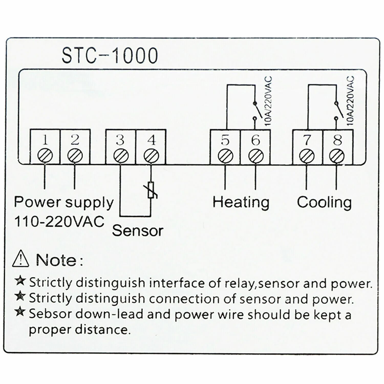 Регулятор температуры-термостат STC-1000. Цифровой терморегулятор STC-1000. Датчик температуры для STC 1000. Схема подключения контроллера температуры STC-1000. Stc 1000 подключение