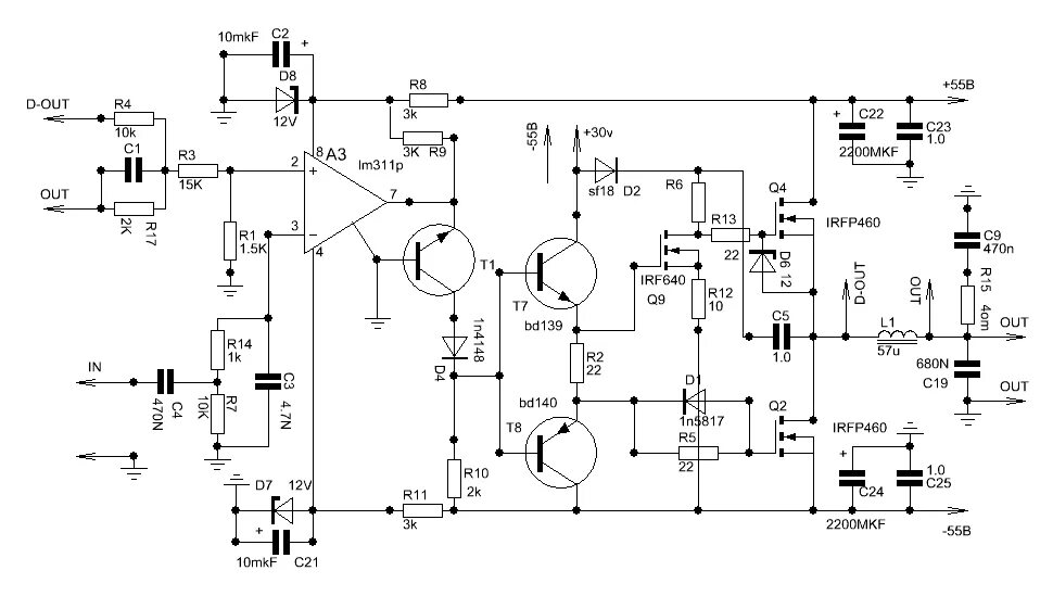 Усилитель звука класса d. Усилитель класса d на ir2153. УНЧ класса d схема. Усилитель d класса irf840. Усилитель НЧ класса d.