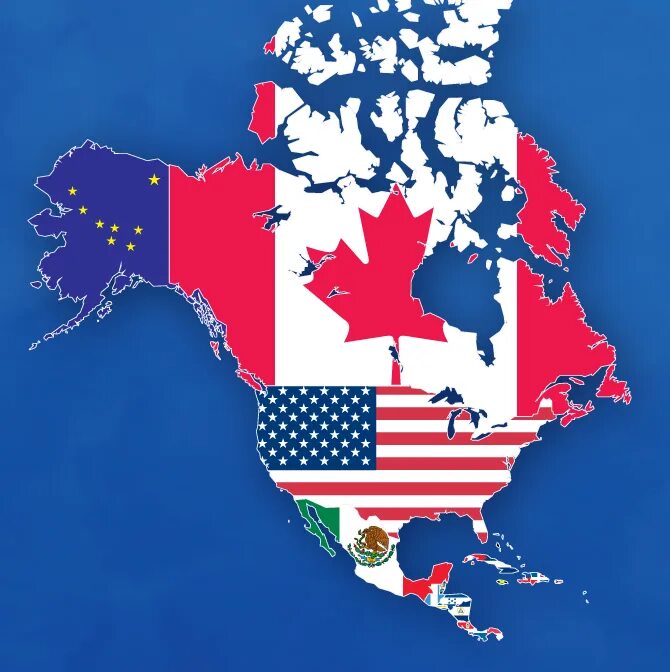 Сайты северная америка. Северная Америка Америка. Флаг Северной Америки. Североамериканский Союз. Континент Северная Америка.