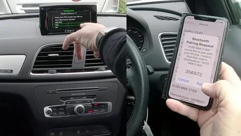 Ауди подключить блютуз