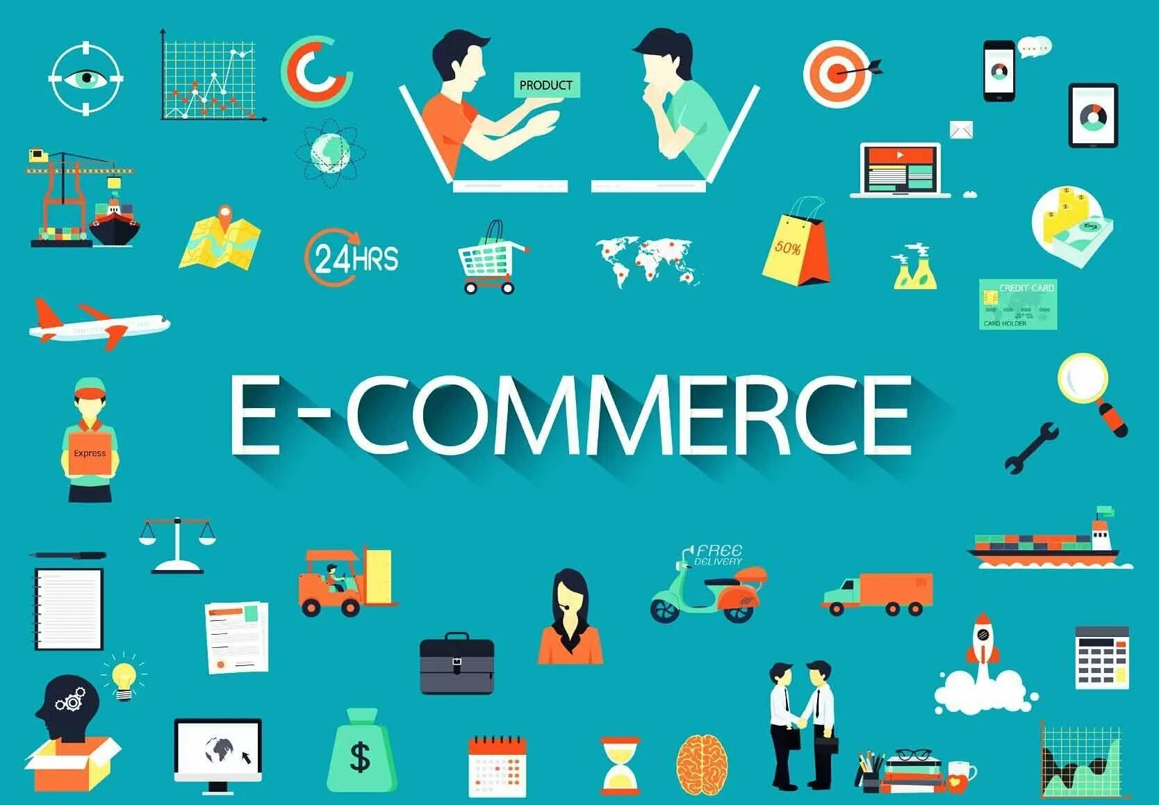 E-Commerce. E–Commerce рисунок. Электронная торговля. Электронная коммерция в интернете.