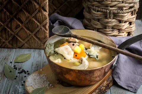 Горячее рыбное блюдо у поморов