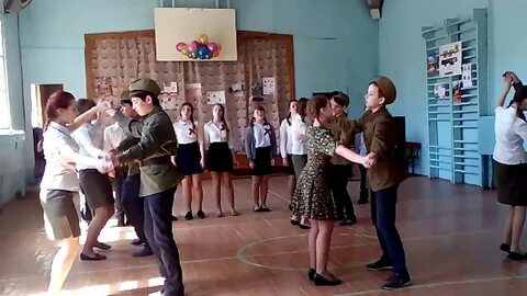 В мае в средней школе