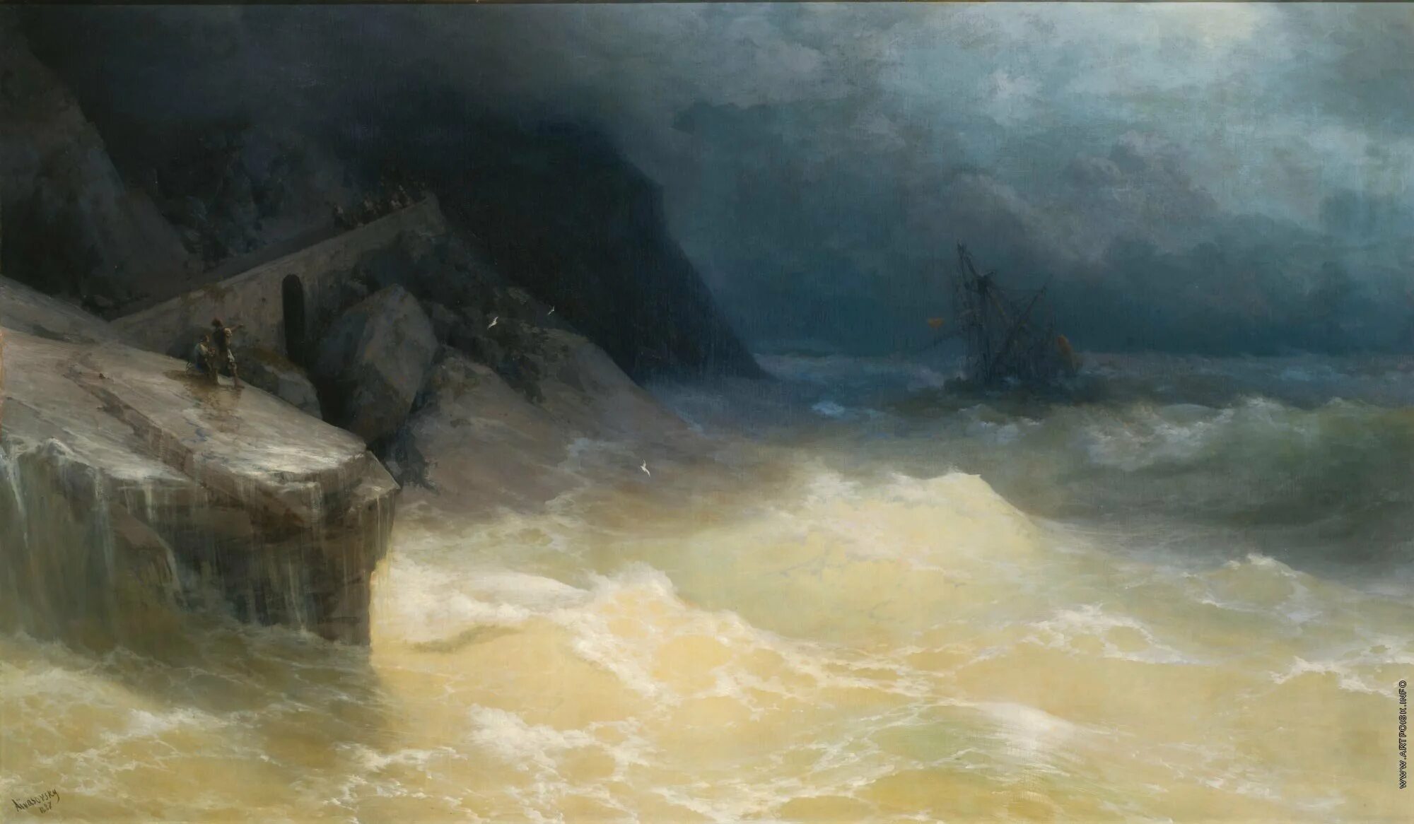 Буря на черном море. Айвазовский черное море 1881. Буря на черном море. Айвазовский буря 1886г. Картина шторм айвазовский.