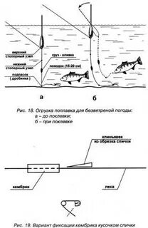 Поплавочная удочка на линя