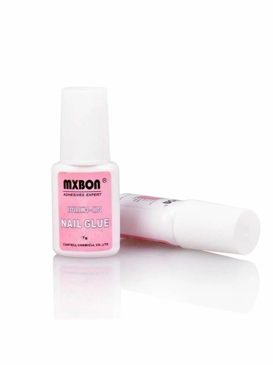 Ногтевой клей. Клей для типс MXBON. Клей для типс 10 гр Brush-on Nail Glue. Клей для типс 2 гр.