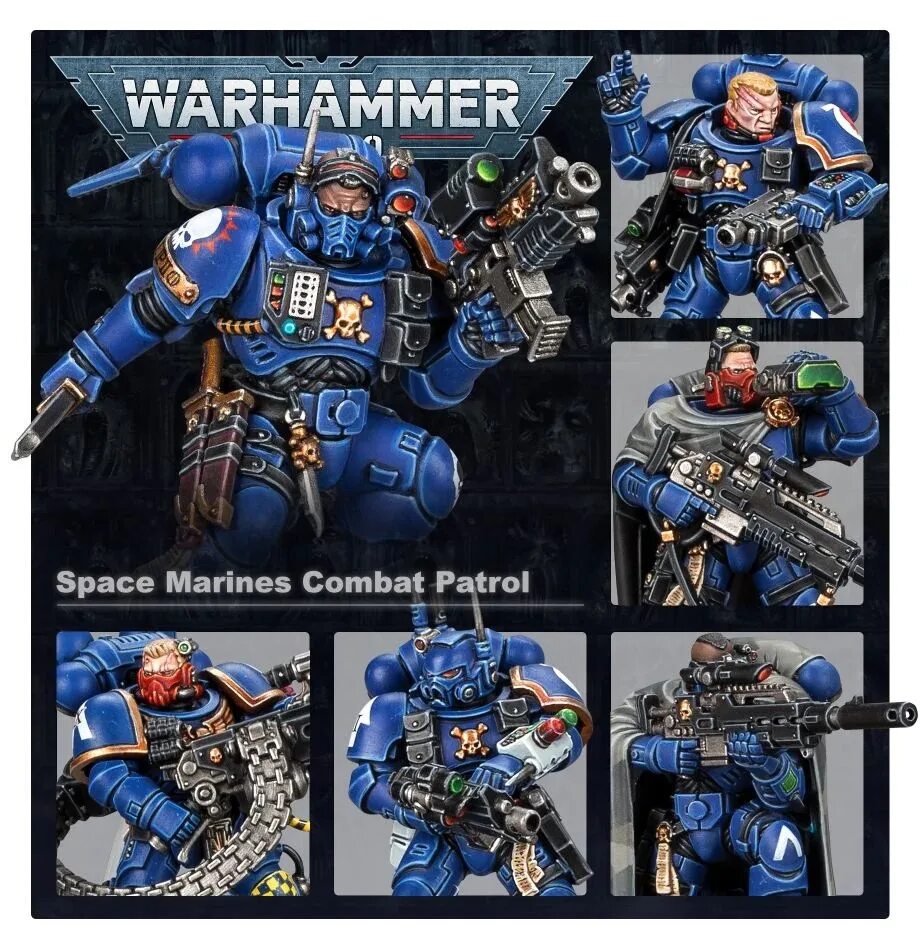 Combat marines. Warhammer 40 000 Combat Patrol. Space Marine Patrol. Combat Patrol Space Marines. Комбат патруль Space Marines.