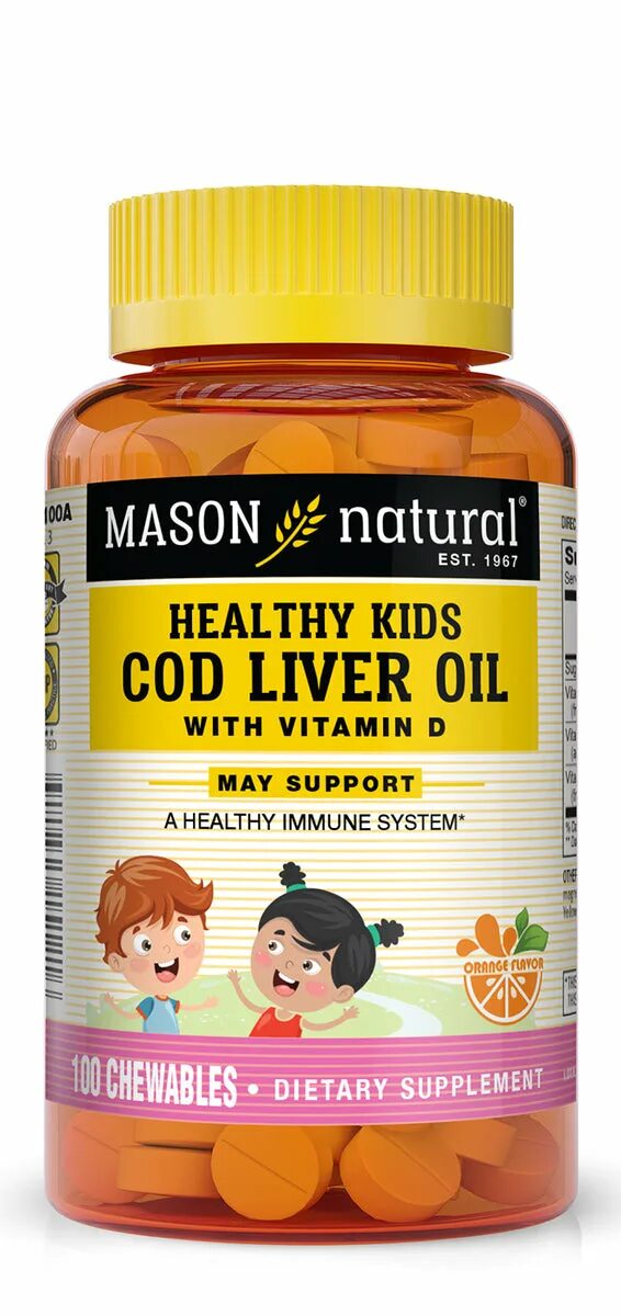 Витамины healthy Kids Cod Liver Oil. Витамины для детей с апельсиновым вкусом. Витамин д Cod Liver Oil. Мейсон натурал. Рыбий жир печень витамины