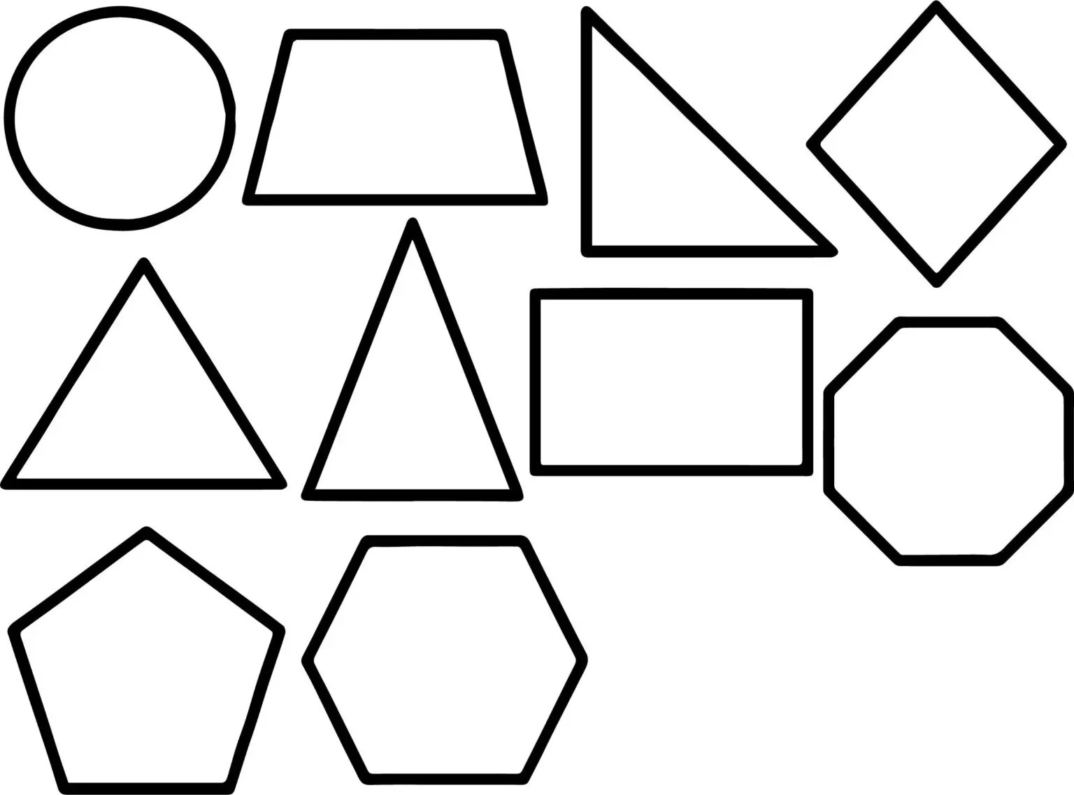 Advanced shapes