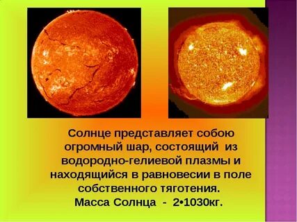 Солнце состоит из