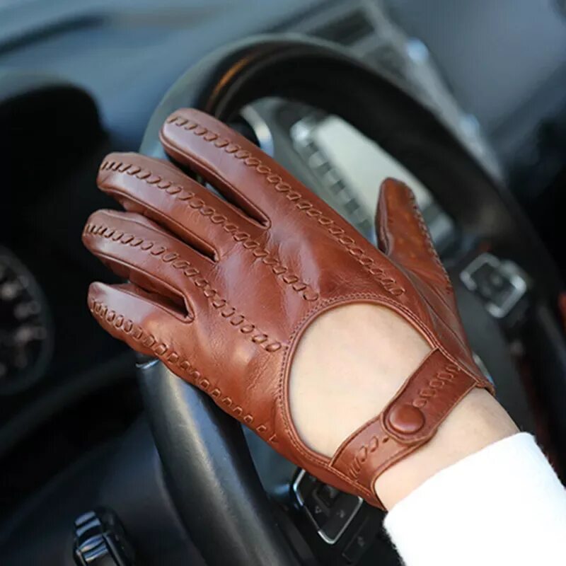 Мужские перчатки для вождения