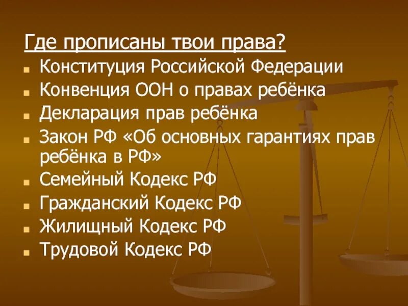 Законодательство о правах ребенка. Конституция и семейный кодекс. Конституция о правах ребенка. Закон прим