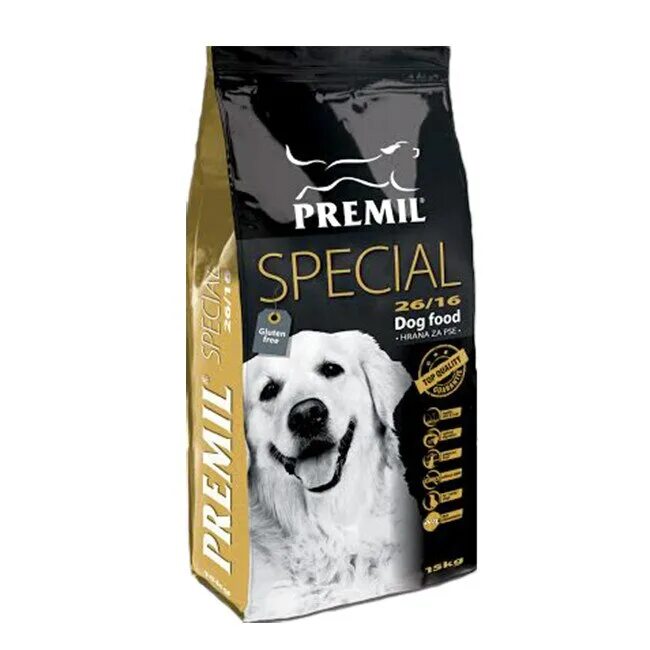 Корм premil special. Premil корм для собак. Премил для собак. Premil mini 15 кг. Premil корм для собак.