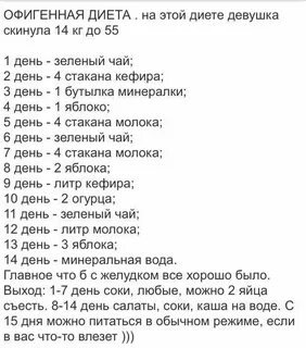 Как не есть 20 дней