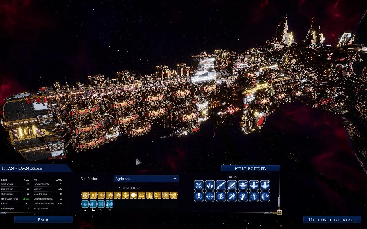 Gothic armada 2 mod. Титан gothic armada 2. battlefleet gothic armada 2 титаны. battlefleet gothic armada 2 titan. battlefleet gothic: armada 2 интерфейс.