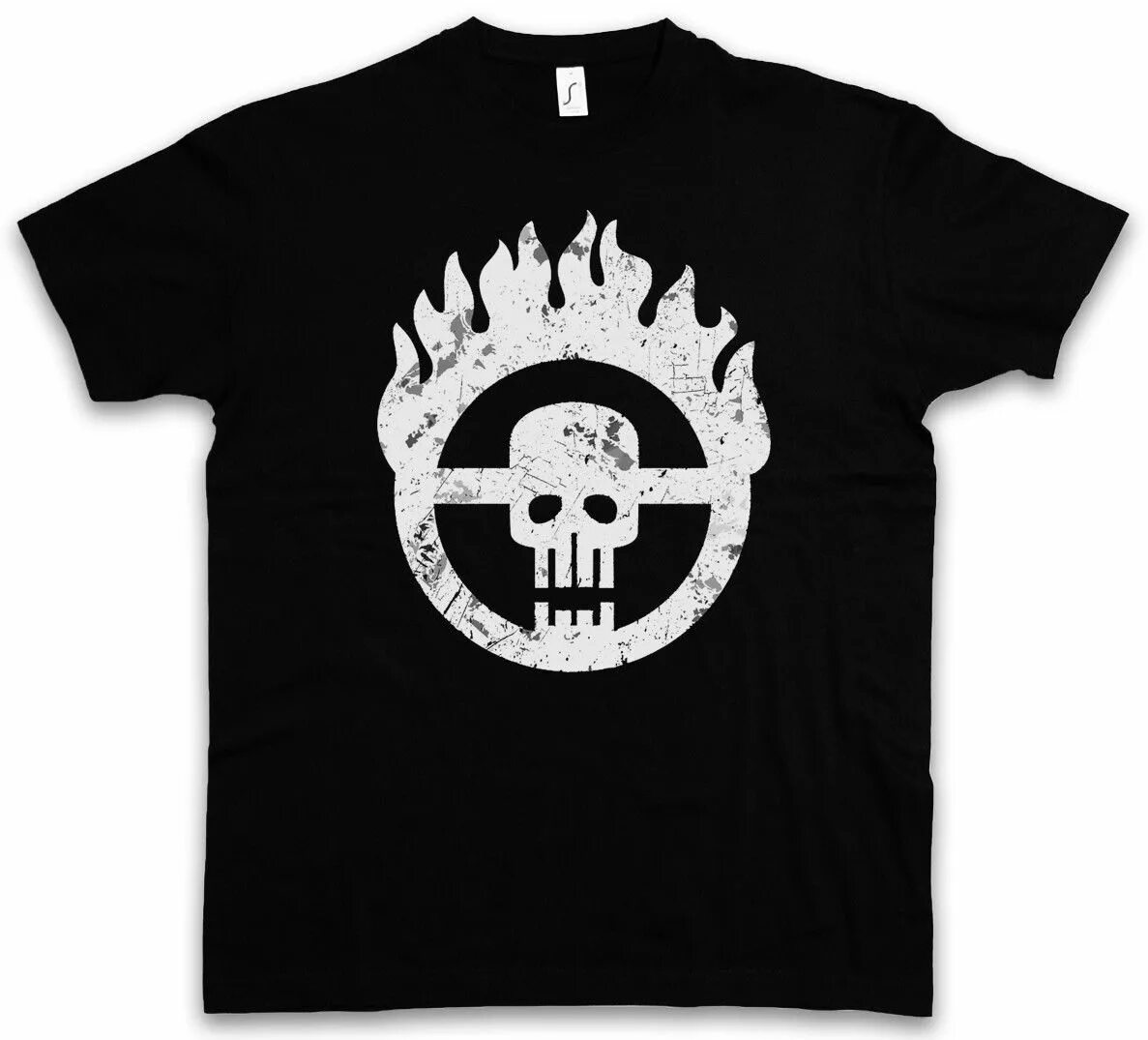 Футболка с логотипом черепа. Эмблемы на футболки черепами. Символ Mad Max. Черная футболка с логотипом мото.