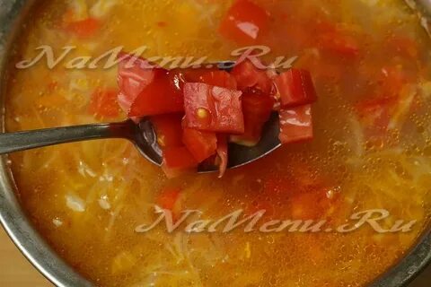 Щи без томатной пасты из свежей капусты