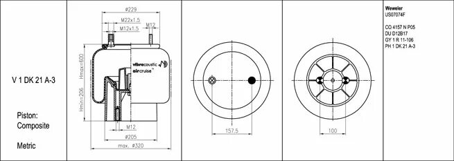 1dk21a пневморессора. 1dk21 пневмоподушка. Phoenix 1dk21a. Пневморессора Vibracoustic v1g12a-6.