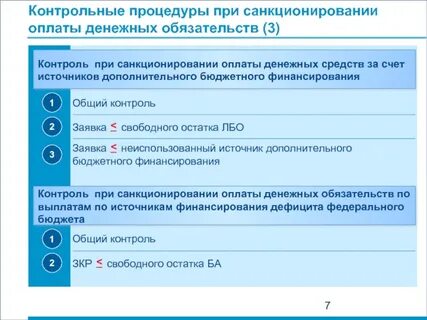Санкционирование денежных обязательств
