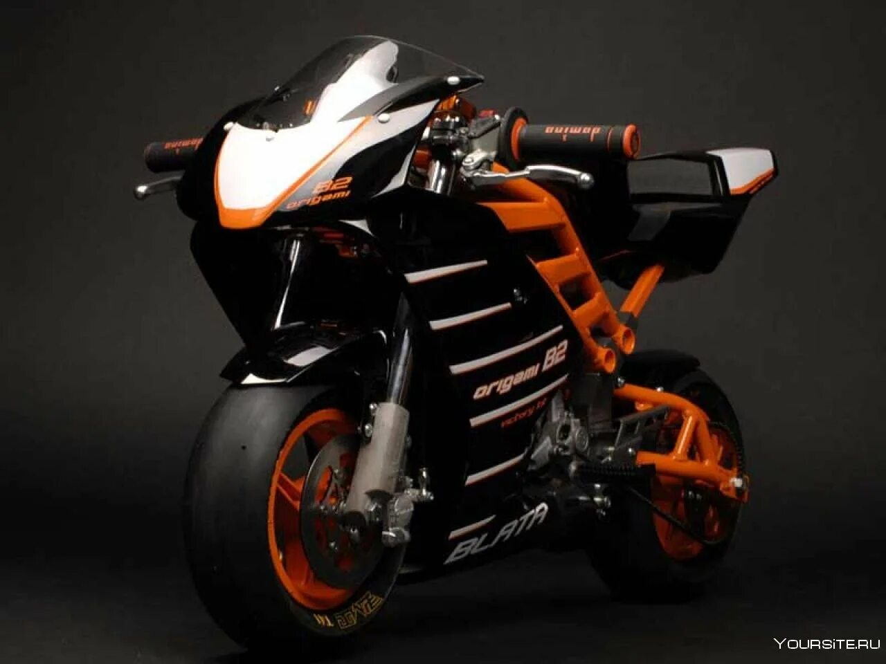 Детский спортбайк. Blata Origami b2 Standard. Blata SP-2. Blata Moto. Маленький мотоцикл.