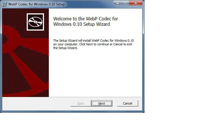 Webp codec. Webp codec