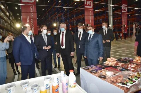 Открытие распределительного центра