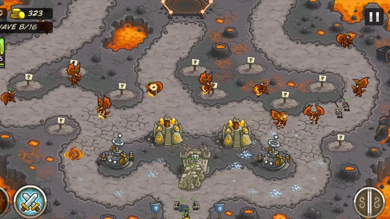 Как проходить кингдом раш. Пандемониум kingdom rush. огненная яма kingdom rush расстановка. кингдом раш стратегии. kingdom rush несси.