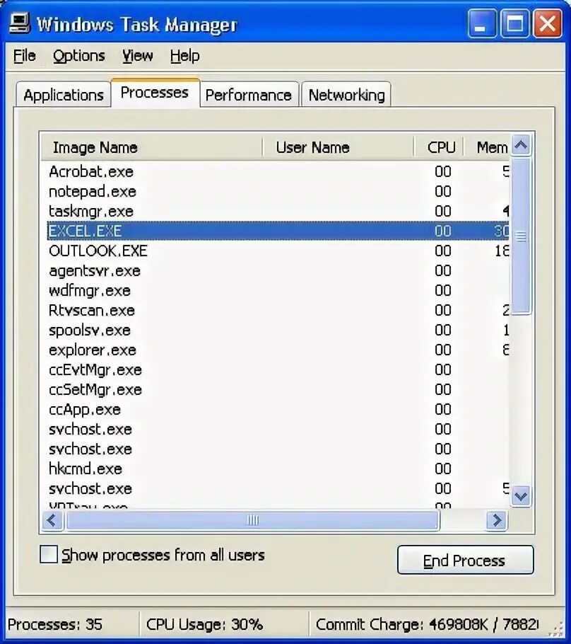 Excel exe
