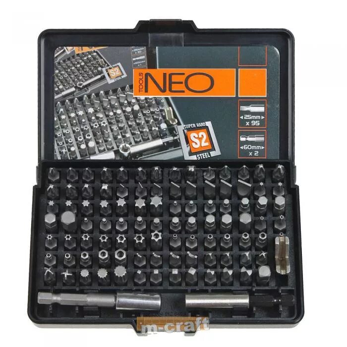 Neo Tools набор битов 06-104. Набор бит Neo 99 шт. Набор Neo Tools биты. Набор насадок (бит) Neo Tools 06-104.