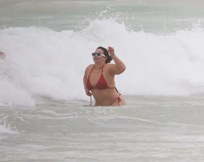 Chiquis Riviera - In a bikini in Tulum.