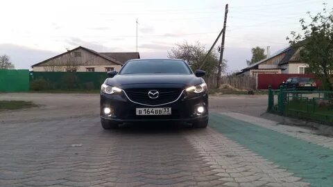 Мазда 6 2014 лампы