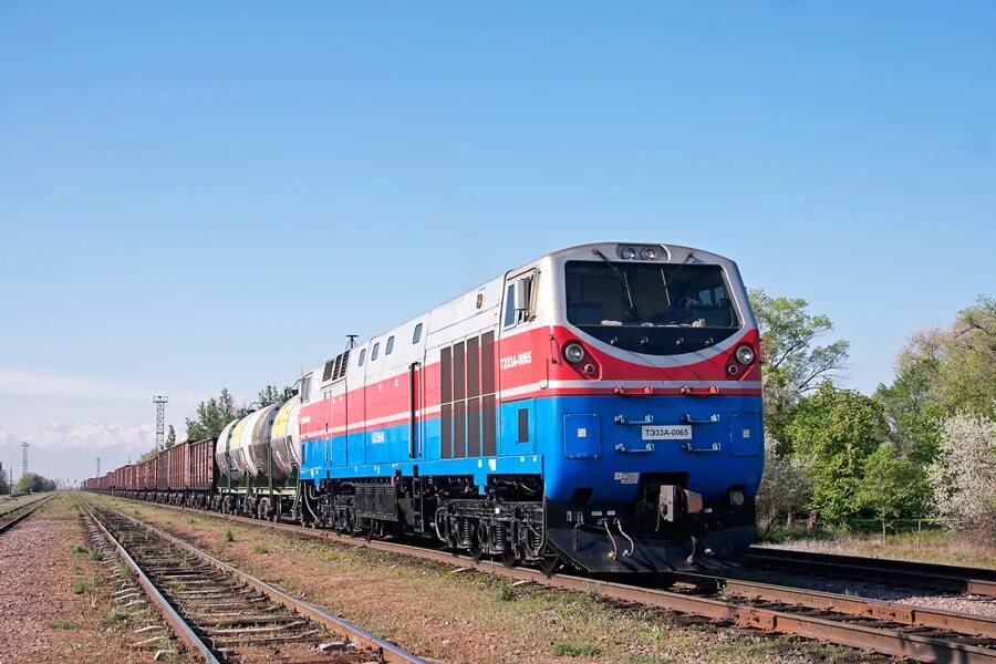 поезд идущий через казахстан. вагоны ктж.