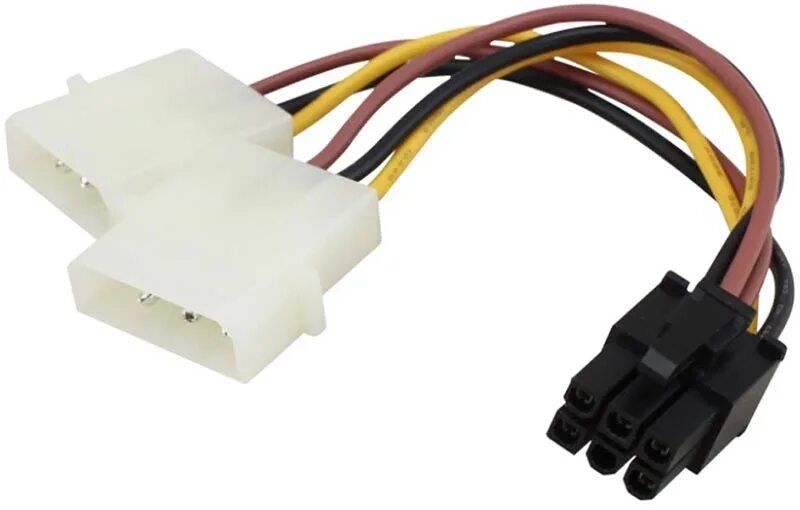 Переходник молекс на 6 пин. Переходник Molex 6 Pin PCI-E. 2 Molex 6 Pin. Молекс на 6 пин для видеокарты.