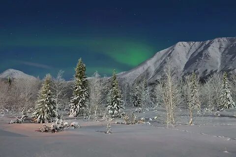 Кировск в январе