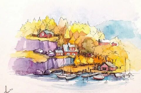 Sketch painting