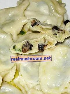 Вареники с картошкой и грибами пошаговый рецепт