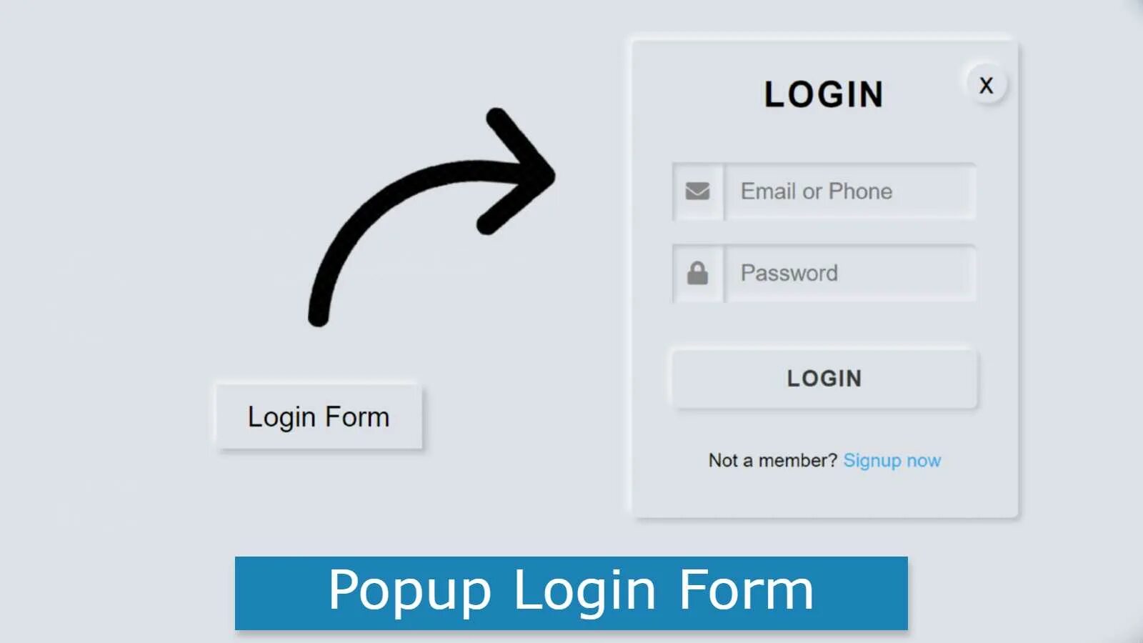 Popup css