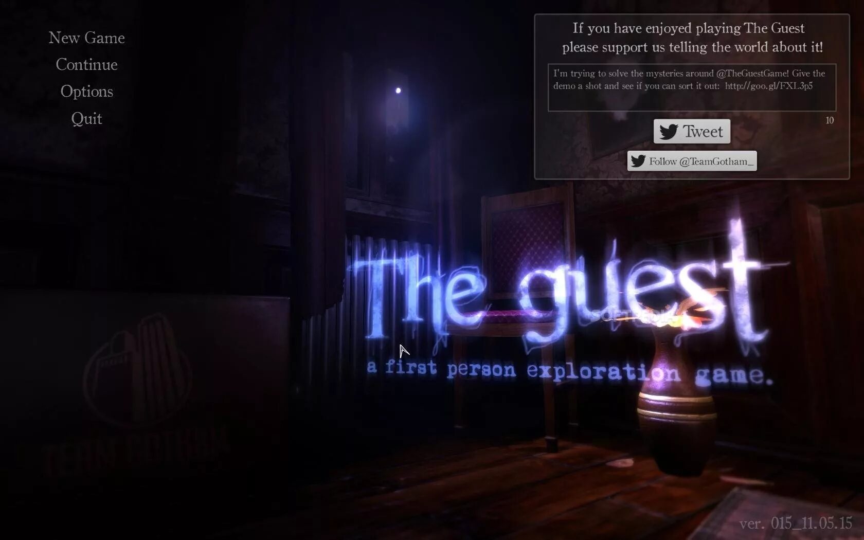 Guest edition. The Guest (2016/лицензия) PC. The Guest игра прохождение. The Guest обложка игра. The Guest игра меню.