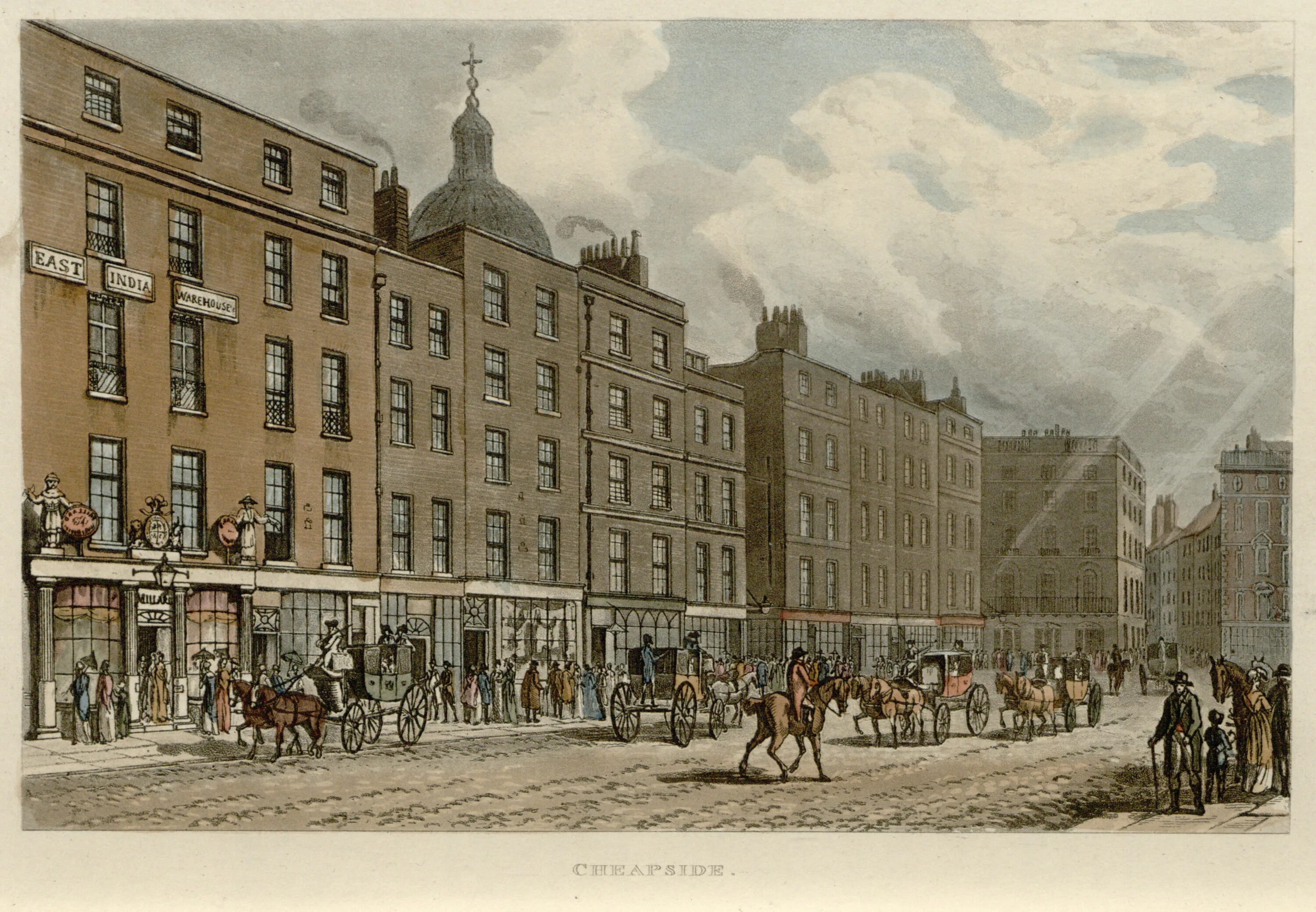 Uk 18. Лондон 1820 год. Чипсайд Лондон во времена Джейн Остин. Риджент-стрит в Лондоне в 1830-е. Англия 1813.