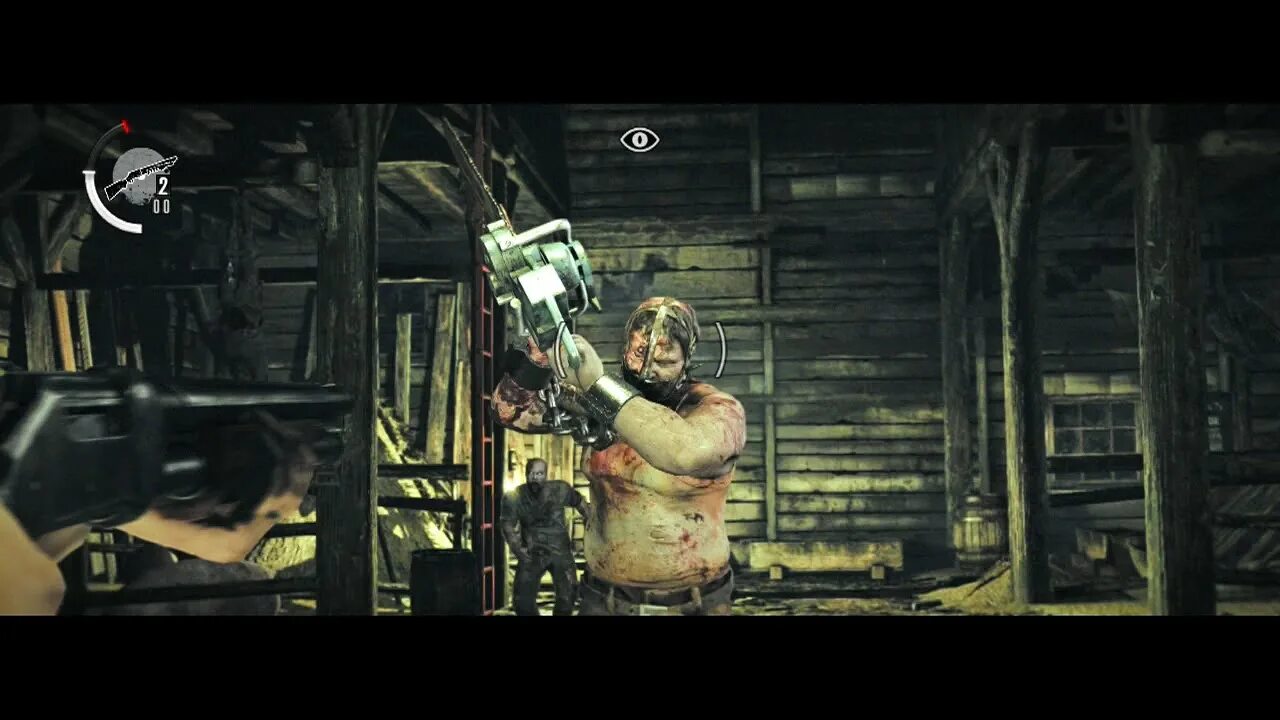 Evil within арбалет. The evil within within бензопила.