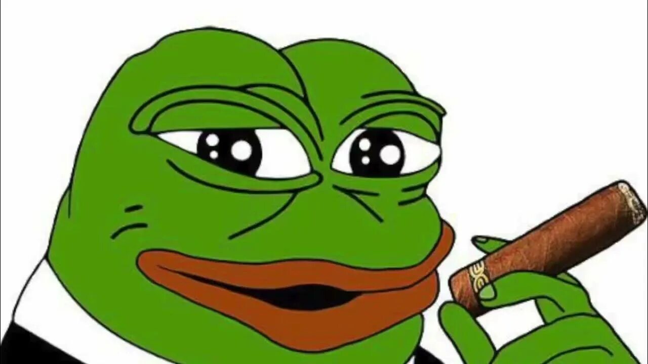 Pepe. Pepe Frog. Пепе с сигарой. Жаба с сигарой. Портрет пепе